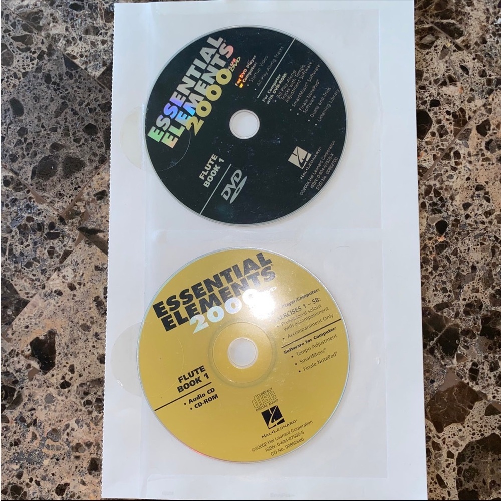 Essential Elements 2000 Flute Book 1 DVD